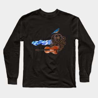 Music Collage Long Sleeve T-Shirt